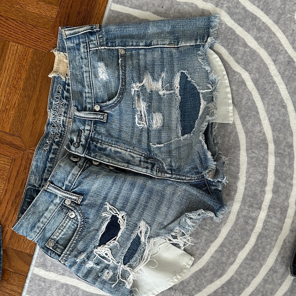 women’s vintage high risk festival shorts